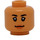 LEGO Warm Tan Sam Kerr Minifigure Head (Safety Stud) (3274 / 104648)