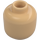 LEGO Varm beige Stanley med Mørk rød Bukse Mann Minidoll Hode (28649 / 103298)