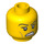 LEGO Warrior Woman Head (Safety Stud) (3626 / 13482)