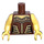 LEGO Warrior Woman Torso (973 / 88585)