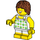 LEGO Water Park Girl with Braces Minifigure