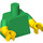 LEGO Watermelon Dude Minifig Torso (973 / 16360)