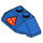 LEGO Keil 2 x 4 Verdreifachen mit Superman Logo (29156 / 47759)