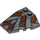 LEGO Kiila 4 x 4 Kolmiomainen jossa Sith Nightspeeder Kuvio nupin lovilla (48933 / 96543)