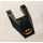 LEGO Wedge 6 x 4 Cutout with Batman Logo Sticker with Stud Notches (6153)