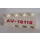 LEGO Wedge Brick 2 x 4 Left with &#039;AV-12112&#039; Sticker (41768)