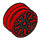 LEGO Ruota Bordo Ø11 x 6 con Nero Outline (70104 / 93595)