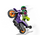 LEGO Wheelie Stunt Bike 60296