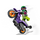 LEGO Wheelie Stunt Bike Set 60296