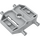 LEGO roues Titulaire 4 x 4 x 2/3 avec Trou (24326)