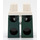 LEGO Blanc A-Aile Pilote avec Vert Foncé Jumpsuit (Froncer les sourcils / Scared) Minifigurine Hanches et jambes (3815 / 13471)