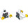 LEGO Weiß Agent caila Phoenix Minifig Torso (973 / 76382)