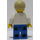 LEGO hvid og Blå Team Player 2 Minifigur