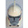 LEGO Wit ARC Clone Trooper Helm met Donkerrood en Dark Bluish Grijs (99039)