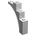 LEGO White Arch 1 x 5 x 4 Regular Bow, Unreinforced Underside (2339 / 14395)