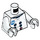 LEGO Weiß Astronaut Raum Suit mit NASA Badge Torso (973 / 76382)