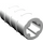 LEGO White Axle Connector (Ridged with &#039;+&#039; Hole)