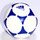 LEGO Weiß Ball mit Blau Adidas Logo (13067)