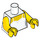 LEGO White Ballerina Minifig Torso (973 / 88585)