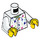 LEGO Wit Ballon Dier Maker Minifig Torso (973 / 76382)