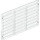 LEGO White Bar 9 x 13 Grille (6046)