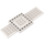 LEGO Weiß Base 6 x 16 x 2/3 mit Recess und Löcher (52037)