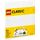 LEGO Weiß Grundplatte 11010