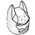 LEGO White Batman Mask with Stars with Angular Ears (10113 / 58468)