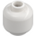 LEGO White Baymax Head (Recessed Solid Stud) (3626 / 102030)