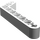 LEGO Weiß Strahl Gebogen 53 Grad, 3 und 7 Löcher (32271 / 42160)