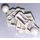 LEGO blanc Bionicle Vahki Lower Jambe Section avec Deux Balle Joints et Trois Épingle des trous (47328)