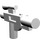 LEGO Weiß Blaster Gewehr - Kurz  (58247)