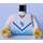 LEGO White Blue and White Team Player with Number 4 on Front and Back Torso (973)