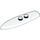 LEGO Blanc Planche de bodyboard (17947 / 90397)