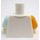 LEGO Weiß Boy mit Weiß Shirt und Pocket Minifig Torso (973 / 76382)