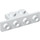 LEGO White Bracket 1 x 2 - 1 x 4 with Rounded Corners and Square Corners (28802)