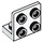 LEGO Weiß Halterung 1 x 2 - 2 x 2 Oben (99207)