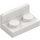 LEGO Blanco Soporte 1 x 2 con 1 x 2 Arriba (99780)