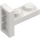 LEGO White Bracket 1 x 2 with Vertical Tile 1 x 2 (4585)