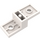 LEGO Weiß Halterung 2 x 5 x 1.3 mit Löcher (11215 / 79180)
