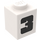 LEGO blanc Brique 1 x 1 avec &quot;3&quot; (3005)