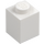 LEGO White Brick 1 x 1 with Boo Mouth Black Line (3005 / 79561)