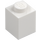 LEGO White Brick 1 x 1 with Eye with White Spot on Pupil (88394 / 88395)