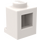 LEGO Weiß Backstein 1 x 1 mit Scheinwerfer (4070 / 30069)