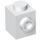 LEGO White Brick 1 x 1 with Stud on One Side (87087)
