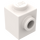 LEGO Weiß Backstein 1 x 1 mit Stud auf Eins Seite (87087)