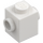 LEGO White Brick 1 x 1 with Studs on Two Opposite Sides (47905)