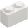 LEGO White Brick 1 x 2 with 1 Stud on Side (86876)