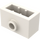 LEGO blanc Brique 1 x 2 avec 1 Stud sur Côté (86876)