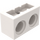 LEGO Wit Steen 1 x 2 met 2 Gaten (32000)